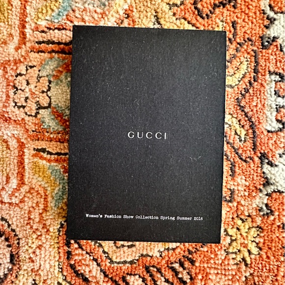 Gucci Accents Authentic Original Gucci Spring Summer Runway Catalog